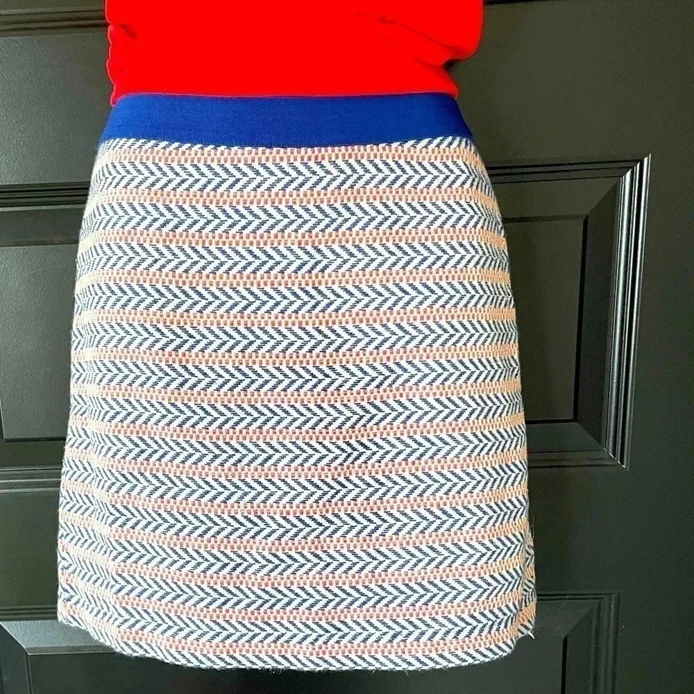 Gap Skirt- blue/orange- size 4